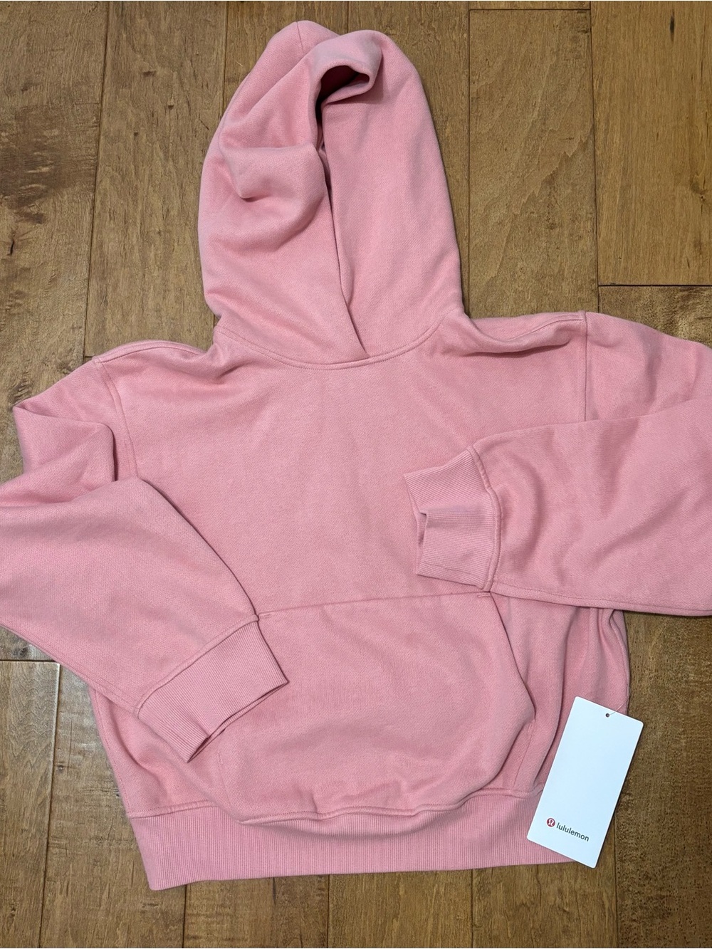 lululemon Steady State Tea Rose Pink Oversized Hoodie, XXS, NWT